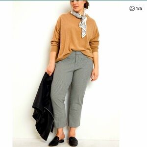 Anthropologie Houndstooth Pants